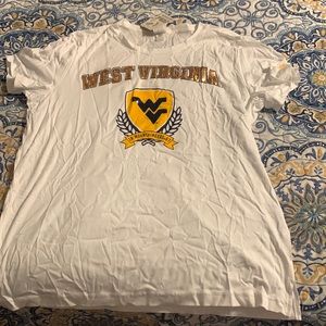 BNWT West Virginia Mountaineers VS Pink *SPARKLY* Shirt size L